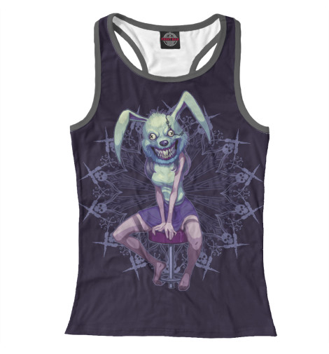 

Майки борцовки Print Bar, Белый, Scary rabbit