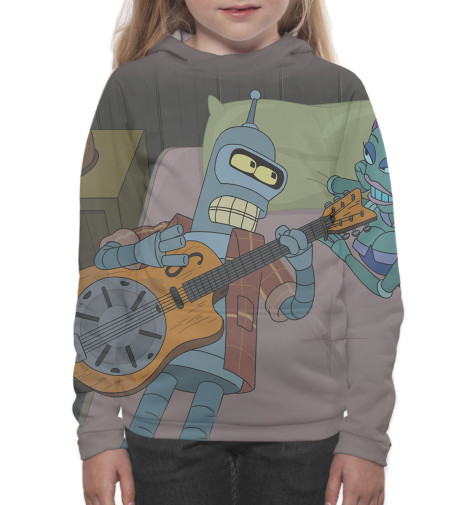 

Худи Print Bar, Белый, Бендер