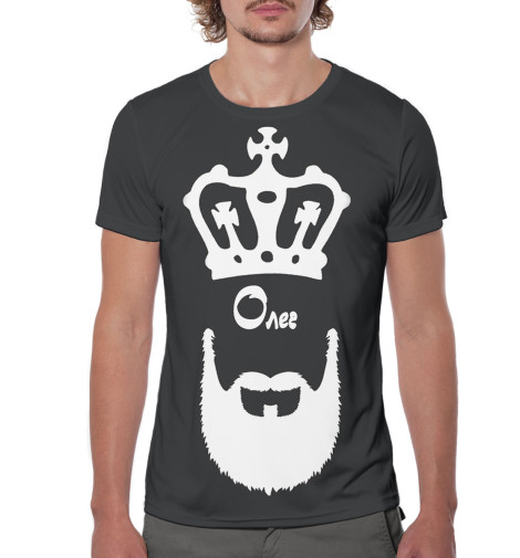 

Футболки Print Bar, Черный, Олег