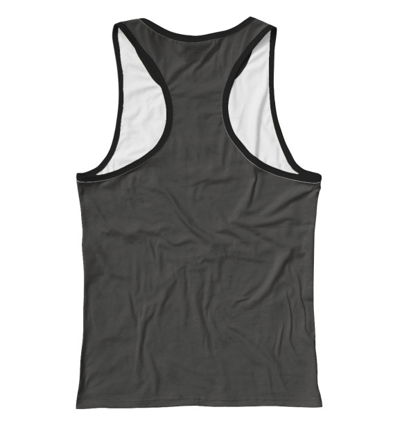 Женская майка-борцовка с притом Монеточка цвета Белый Женская майка-борцовка с изображением Монеточка цвета Белый