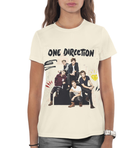 

Футболки Print Bar, Белый, One Direction