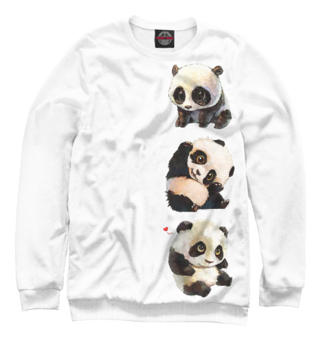 

Свитшоты Print Bar, Белый, Милота