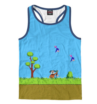 Мужская майка-борцовка Duck Hunt