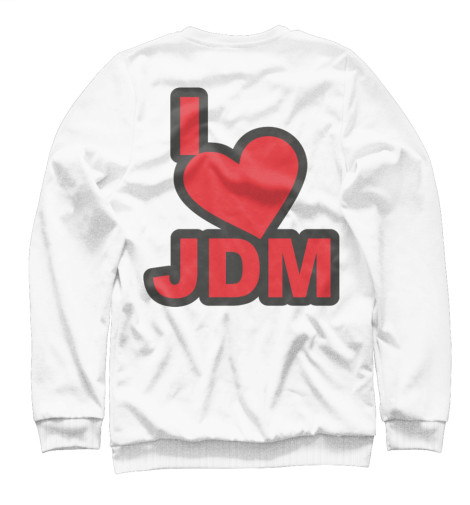 

Свитшоты Print Bar, Белый, I Love I