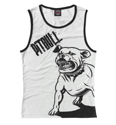 

Майки Print Bar, Белый, PITBULL