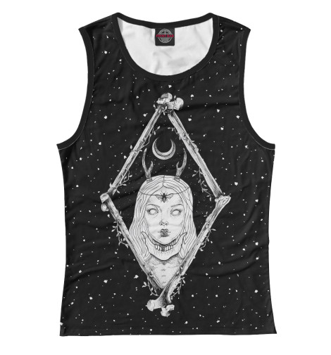 

Майки Print Bar, Белый, Lunar Witch