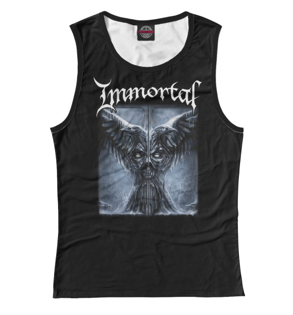 Майка для девочки с изображением Immortal цвета Белый