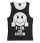 Женская майка Fuck the System
