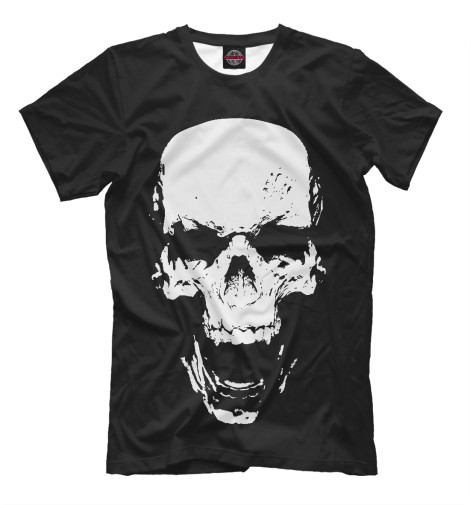 

Футболки Print Bar, Черный, Skull
