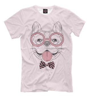 Мужская футболка В розовых очках