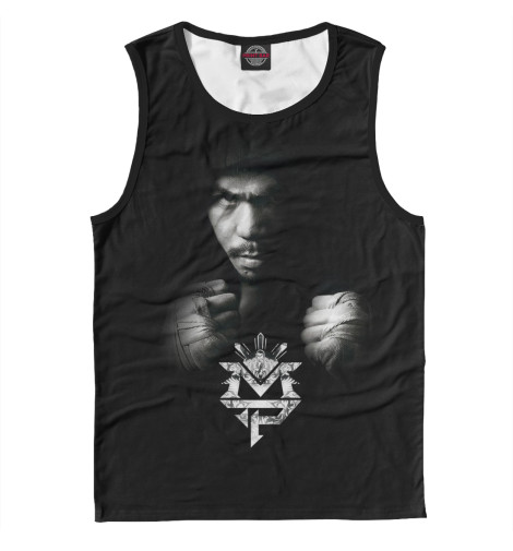 

Майки Print Bar, Белый, Manny Pacquiao