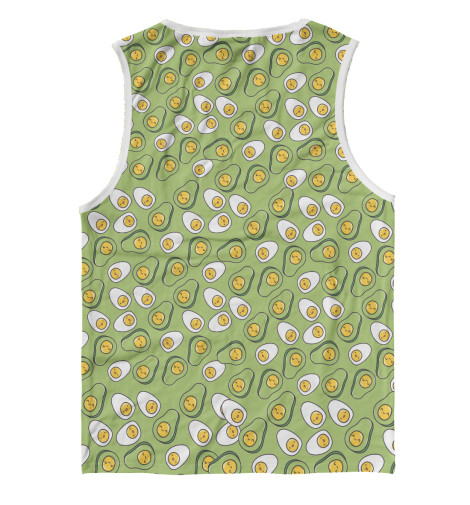 

Майки Print Bar, Белый, Зеленые авокадо