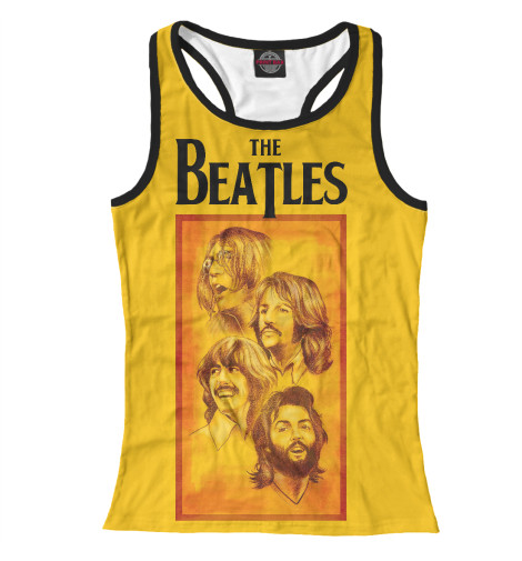 

Майки борцовки Print Bar, Белый, The Beatles