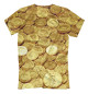 Мужская футболка Золотые монеты