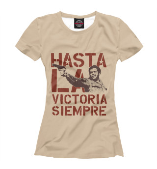 Футболка для девочек Hasta La Victoria Siempre