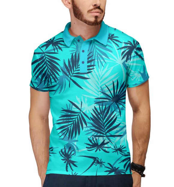 Мужское поло с изображением GTA Style Tommy Vercetti цвета Белый