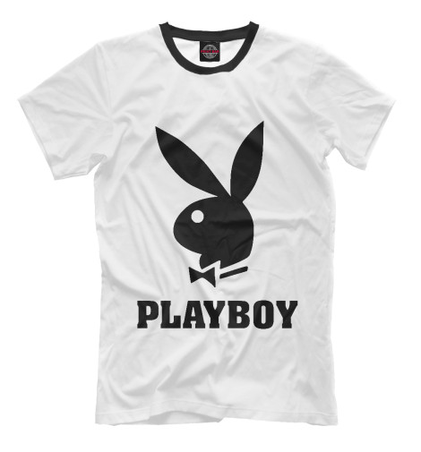 Футболки Print Bar Playboy playboy брюнетки