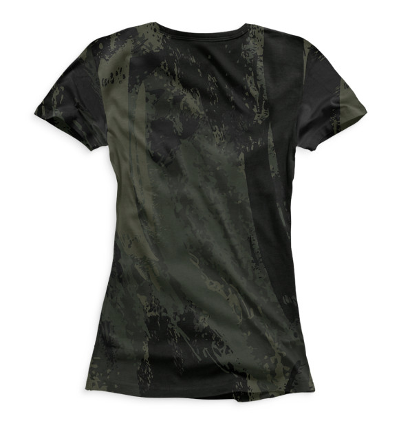 Футболка для девочек с изображением Бывших пограничников не бывает цвета Белый