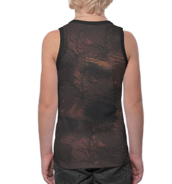 Майка для мальчика с изображением Shadow Fiend цвета Белый