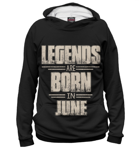 

Худи Print Bar, Белый, Июнь - рождение легенды