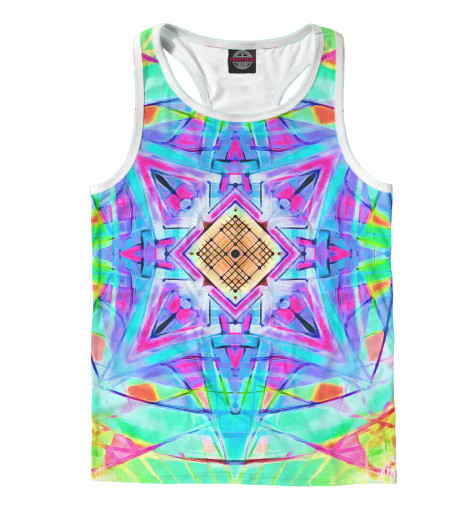 

Майки борцовки Print Bar, Белый, Mandala Digital Nu Dop * color 2