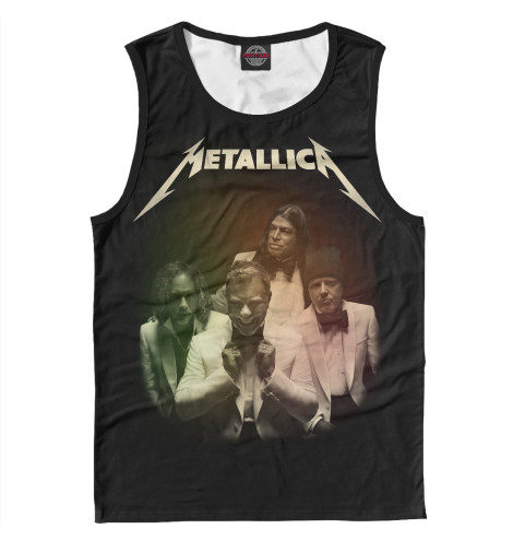 

Майки Print Bar, Белый, Metallica