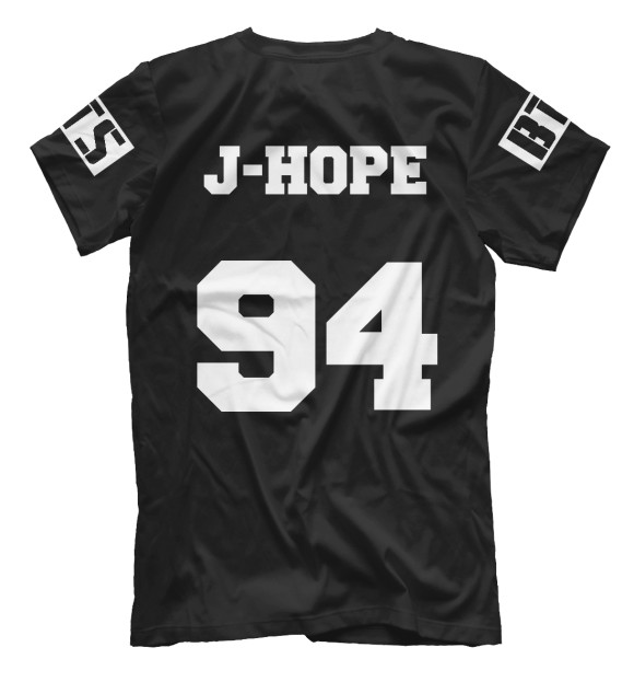 Мужская футболка с изображением J-Hope 94 цвета Белый