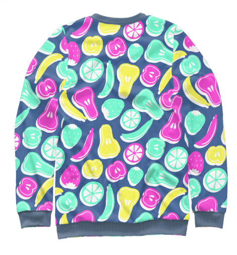 

Свитшоты Print Bar, Белый, Фруктовый микс