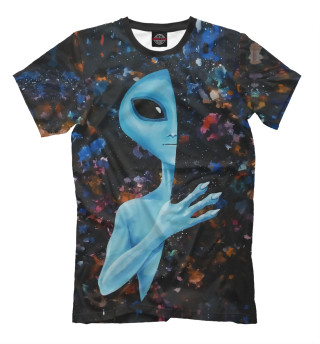 Мужская футболка Space