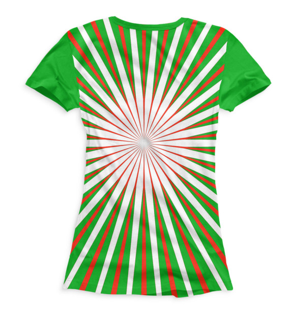 Женская футболка с изображением Казань цвета Белый