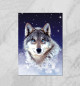 Плакат Ночной волк