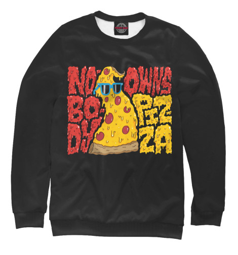

Свитшоты Print Bar, Белый, Pizza