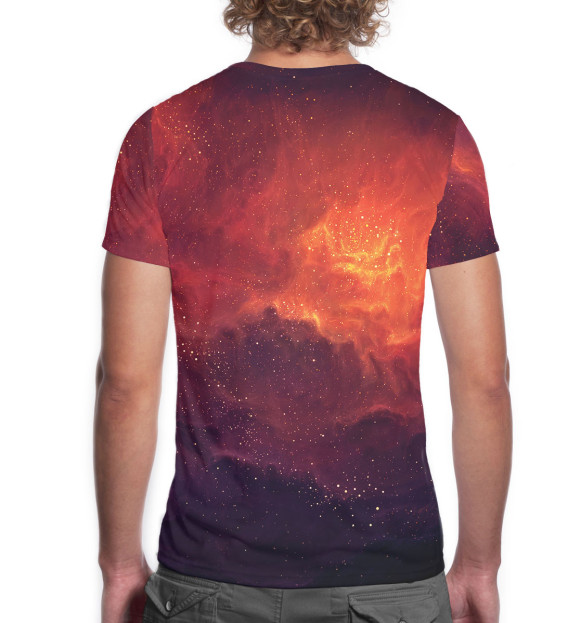 Мужская футболка с изображением На Земле с 1997 цвета Белый