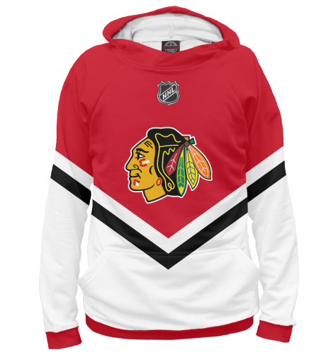 

Худи Print Bar, Белый, Chicago Blackhawks