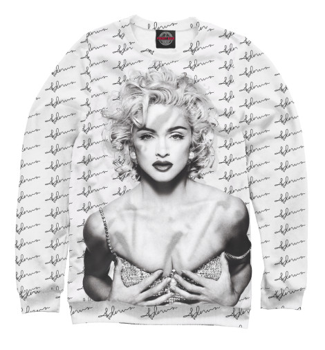 

Свитшоты Print Bar, Белый, Madonna