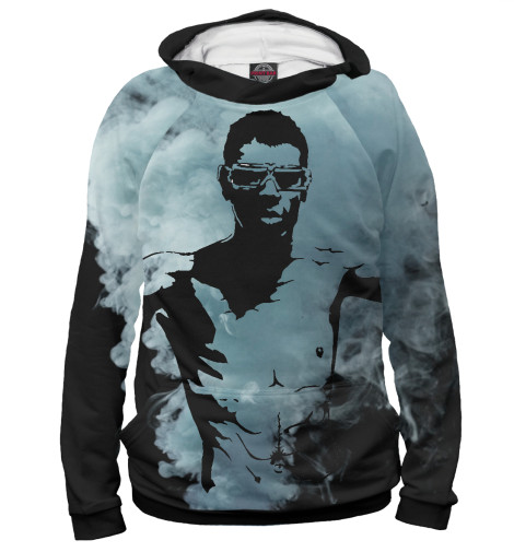 

Худи Print Bar, Белый, Рокенрольщик