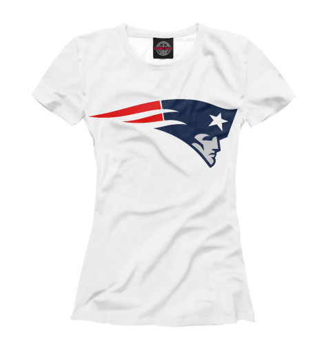 

Футболки Print Bar, Белый, New England Patriots