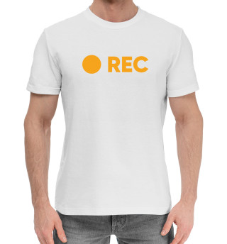 Мужская хлопковая футболка REC
