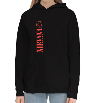Женский хлопковый худи Nirvana