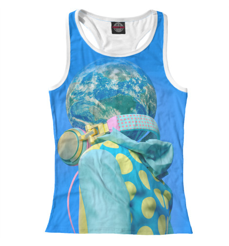 

Майки борцовки Print Bar, Белый, Шар