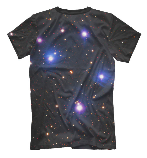 Футболка для мальчиков с изображением Космос цвета Белый