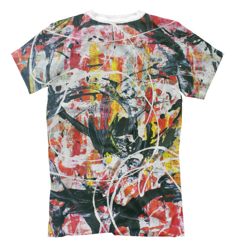 

Футболки Print Bar, Молочно-белый, Кляксы