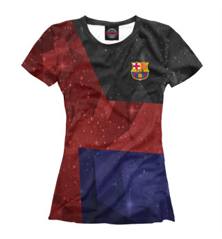 Женская футболка Barcelona