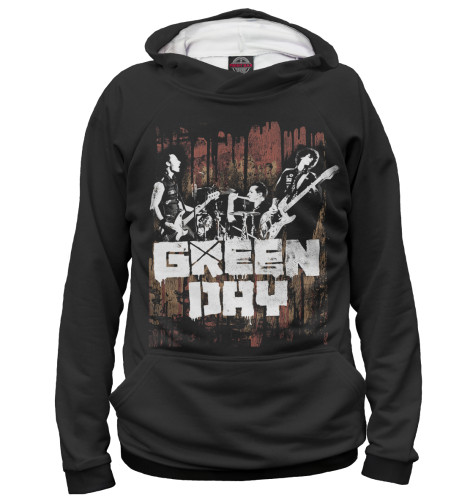 

Худи Print Bar, Белый, Green Day