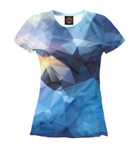 

Футболки Print Bar, Белый, Полигоны