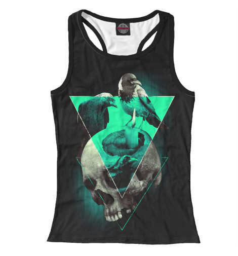 

Майки борцовки Print Bar, Белый, Череп колдуна