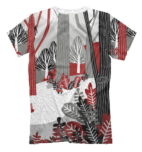 

Футболки Print Bar, Молочно-белый, Красная шапочка