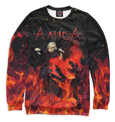 

Свитшоты Print Bar, Белый, Алиса