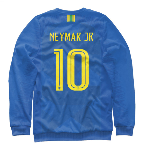 Свитшот для мальчиков с изображением Neymar World Cup 2018 цвета Белый