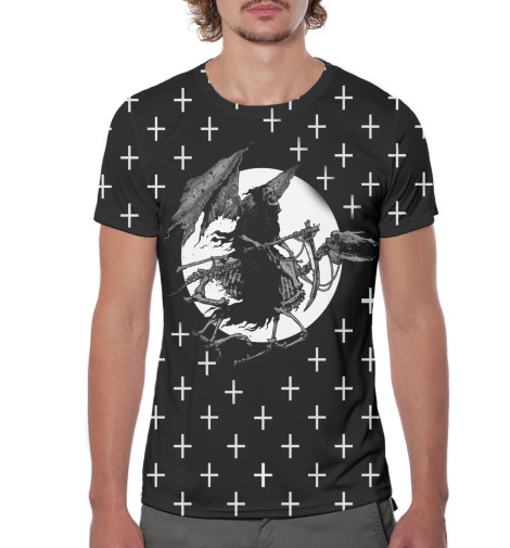 

Футболки Print Bar, Черный, Смерть с косой